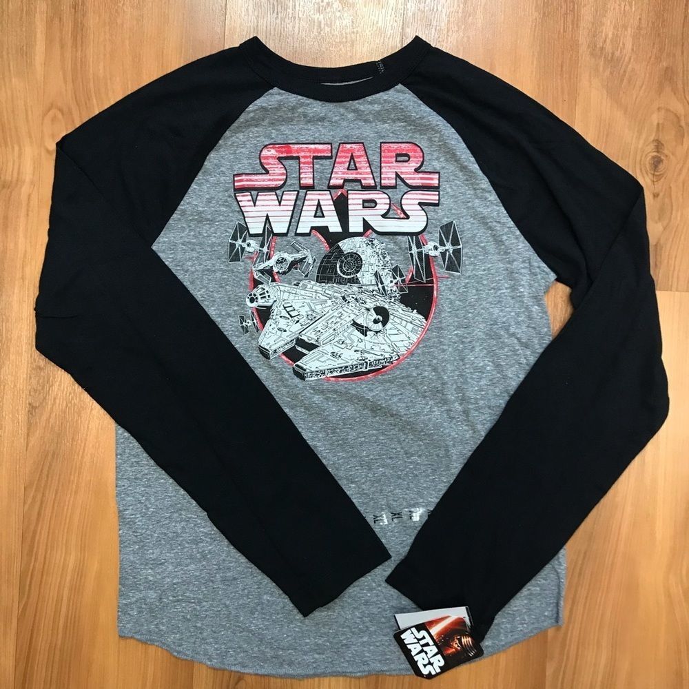 New‼️Star Wars Boys Long Sleeve Shirt